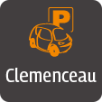 DiviaPark Clemenceau - 1 month Monday to Friday (7 am - 8 pm)
